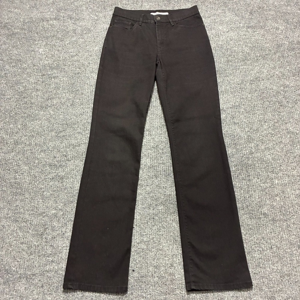 Gardeur Denim Mens Jeans Size 36 Black Denim Straight Leg Casual Low RIse